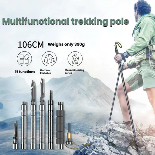 15-in-1 Survival Trekking Pole